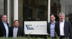 Larsen Contracts Management team at New UK Offices